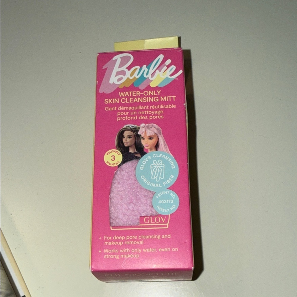 Barbie Pink Water-Only Cleansing Mitt
